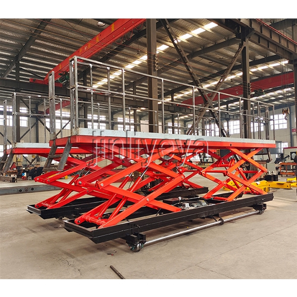 定製軌道升降平（píng）台